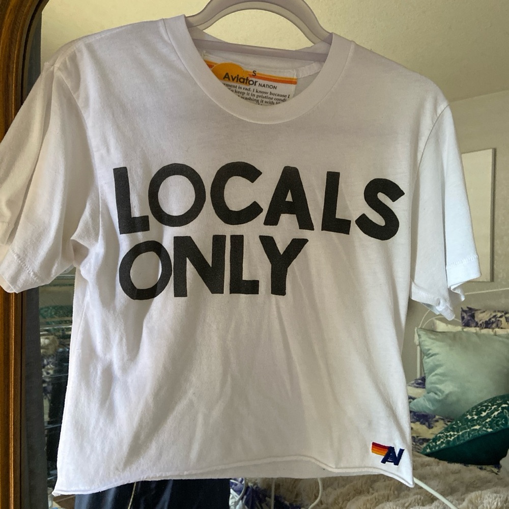 Aviator Nation  Locals only tee